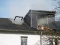 Dachgeschossbrand Koeln Muelheim Duennwalderstr  027